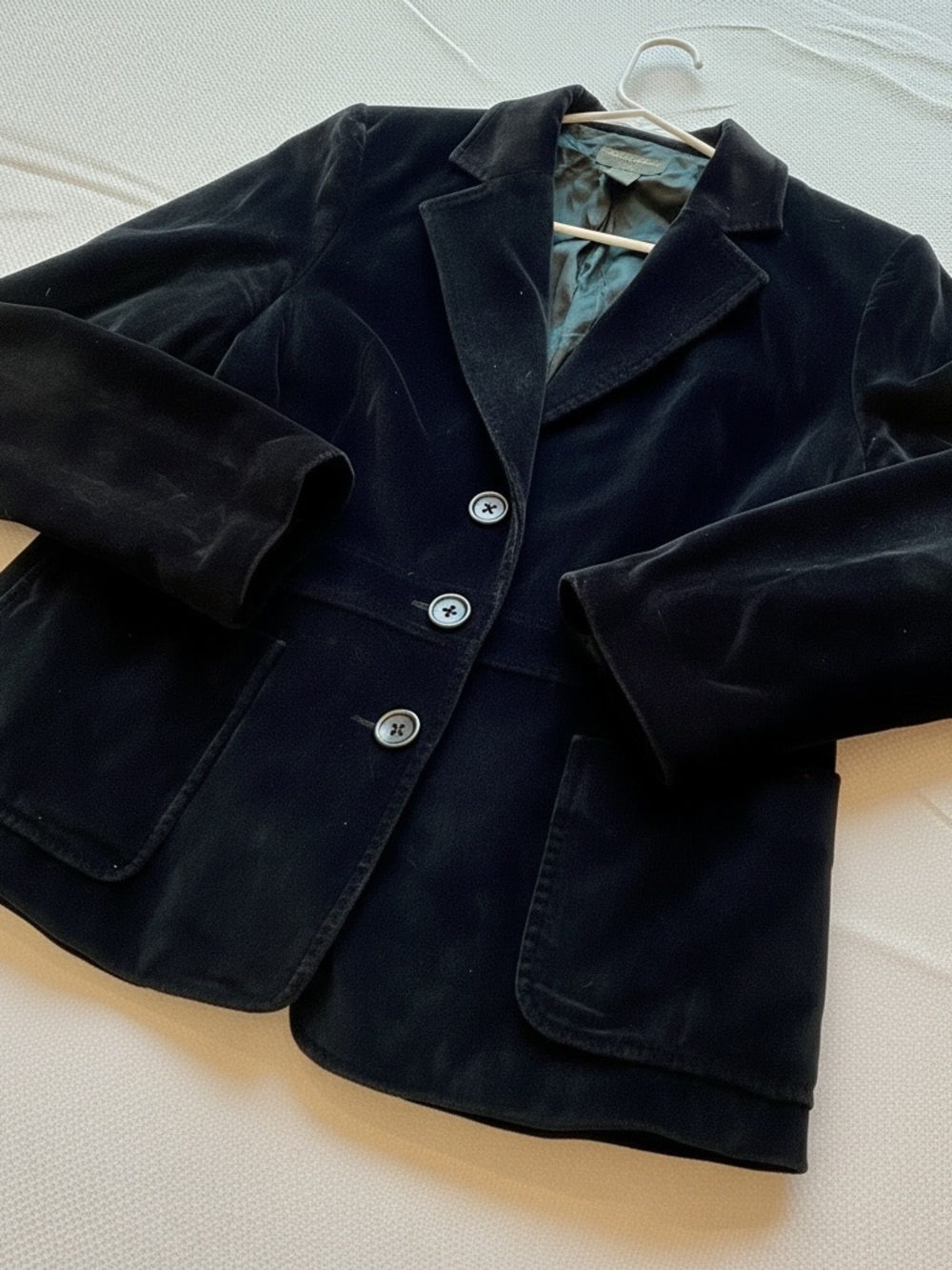 Banana Republic Women’s Black Corduroy Blazer size 12
